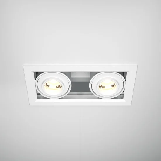 Süvistatav valgusti Metal Modern, Valge, W95 mm - Valgustus Luminance'ilt