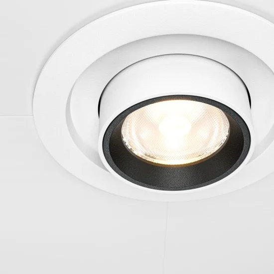 Süvistatav valgusti Hidden, Valge, D90 mm - Valgustus Luminance'ilt