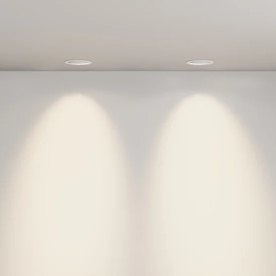 Süvistatav valgusti Lens, Valge - Valgustus Luminance'ilt