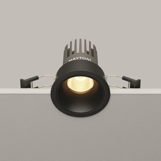 Süvistatav valgusti Dip, Must, D66 mm - Valgustus Luminance'ilt