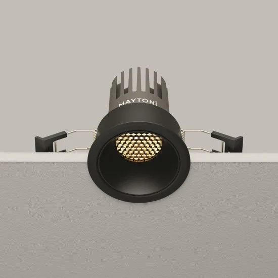 Süvistatav valgusti Dip, Must, D66 mm - Valgustus Luminance'ilt