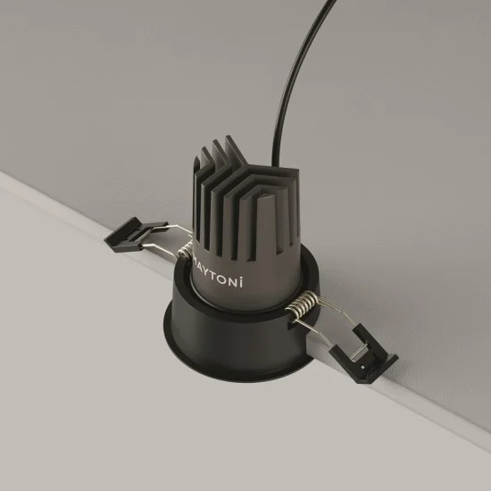 Süvistatav valgusti Dip, Must, D66 mm - Valgustus Luminance'ilt