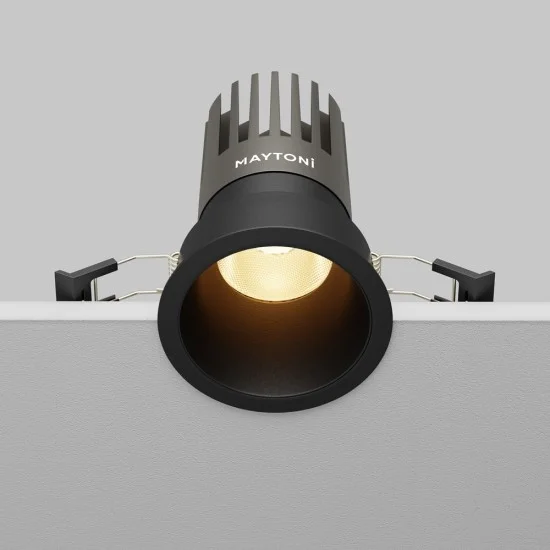 Süvistatav valgusti Dip, Must, D76 mm - Valgustus Luminance'ilt