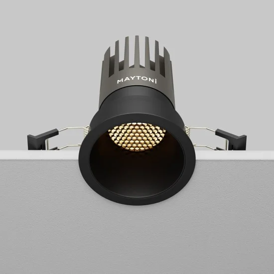 Süvistatav valgusti Dip, Must, D76 mm - Valgustus Luminance'ilt