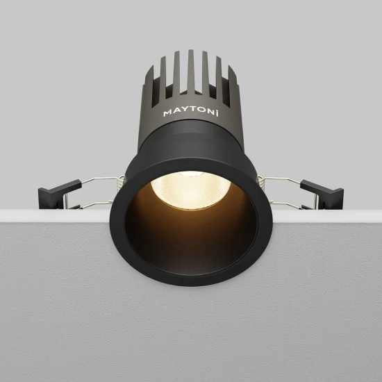 Süvistatav valgusti Dip, Must, D76 mm - Valgustus Luminance'ilt