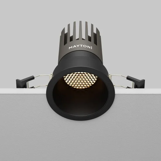 Süvistatav valgusti Dip, Must, D76 mm - Valgustus Luminance'ilt