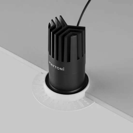 Süvistatav valgusti Dip, Must, D103 mm - Valgustus Luminance'ilt