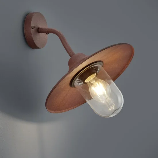 Brenta seinalamp, roostevärvi - Valgustus Luminance'ilt