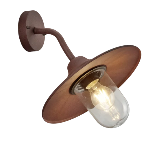 Brenta seinalamp, roostevärvi - Valgustus Luminance'ilt