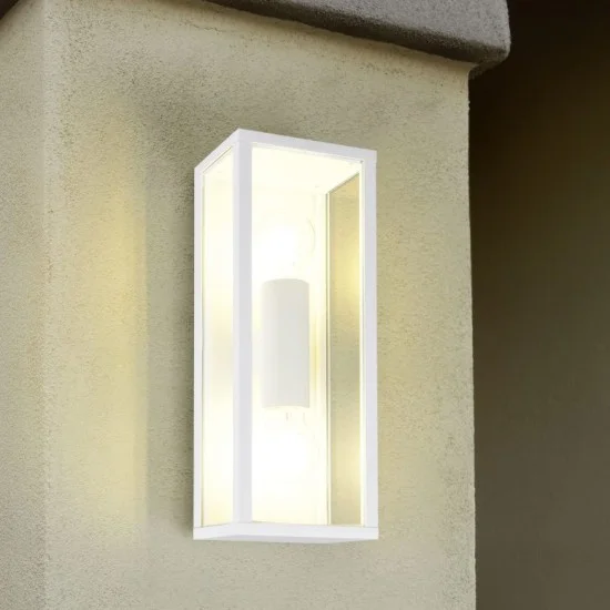 Garonne seinalamp, matt valge, 26 cm - Valgustus Luminance'ilt