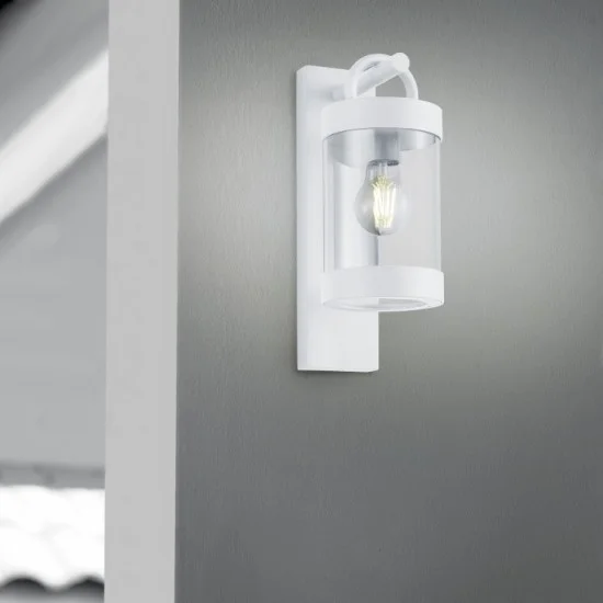 Sambesi seinalamp, matt valge, 33 cm, 12,5 cm, 18,6 cm, survealumiinium (204160131) - Valgustus Luminance'ilt