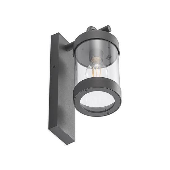 Sambesi seinalamp, antratsiit, 33 cm, 12,5 cm, 18,6 cm, survealumiinium (204160142) - Valgustus Luminance'ilt