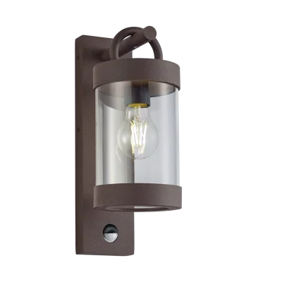 Sambesi seinalamp, roostevärvi, 33 cm, 12,5 cm, 18,6 cm, survealumiinium (204169124) - Valgustus Luminance'ilt