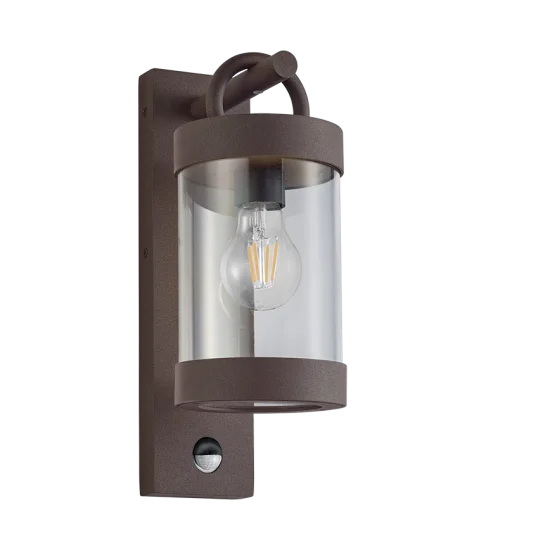 Sambesi seinalamp, roostevärvi, 33 cm, 12,5 cm, 18,6 cm, survealumiinium (204169124) - Valgustus Luminance'ilt