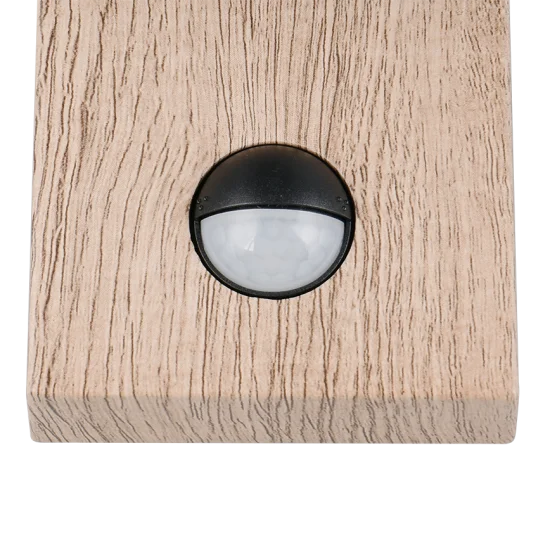 Sambesi seinalamp, puiduimitatsioon, 33 cm, 12,5 cm, 18,6 cm, survealumiinium (204169135) - Valgustus Luminance'ilt