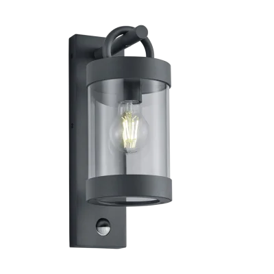 Sambesi seinalamp, antratsiit, 33 cm, 12,5 cm, 18,6 cm, survealumiinium (204169142) - Valgustus Luminance'ilt