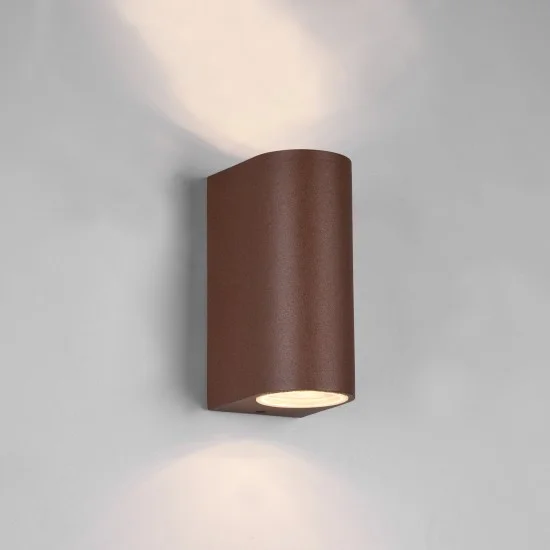 Roya seinalamp, roostevärvi, 15 cm, 6,9 cm, 9,2 cm, survealumiinium (204260224) - Valgustus Luminance'ilt