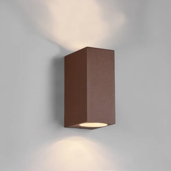 Roya seinalamp, roostevärvi, 15 cm, 6,9 cm, 9,2 cm, survealumiinium (204269224) - Valgustus Luminance'ilt