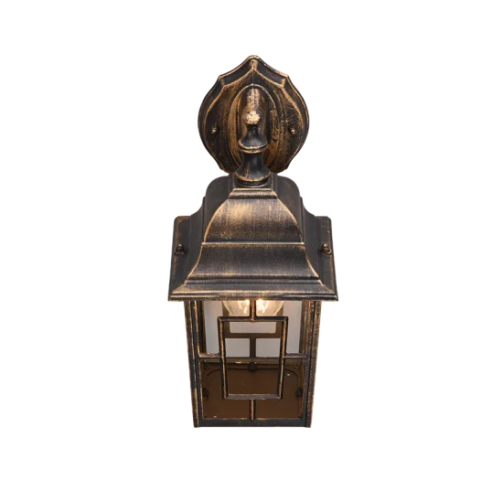 Volturno seinalamp, antiikrooste, 30 cm - Valgustus Luminance'ilt