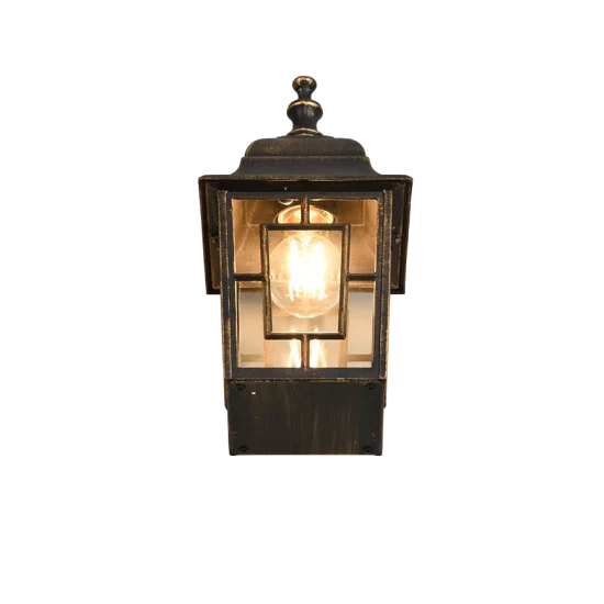 Volturno seinalamp, antiikrooste, 30 cm - Valgustus Luminance'ilt