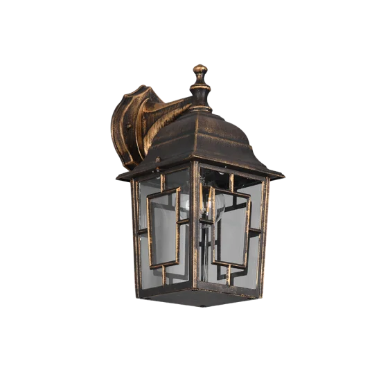 Volturno seinalamp, antiikrooste, 30 cm - Valgustus Luminance'ilt