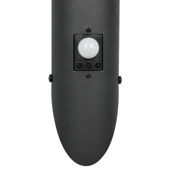 Trioto seinalamp, matt must, 39 cm, 7,5 cm, 17 cm, roostevaba teras (209769132) - Valgustus Luminance'ilt