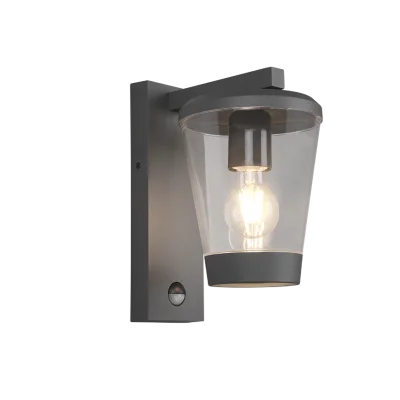 Cavado seinalamp, antratsiit, 28 cm, 16 cm, 23 cm, survealumiinium (211069142) - Valgustus Luminance'ilt