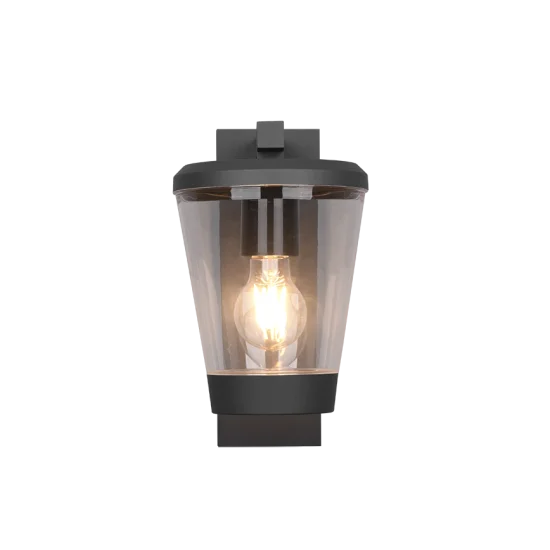 Cavado seinalamp, antratsiit, 28 cm, 16 cm, 23 cm, survealumiinium (211069142) - Valgustus Luminance'ilt