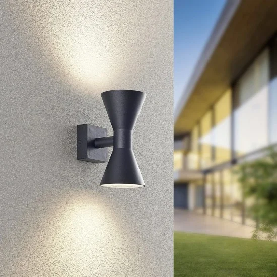 Ardas seinalamp, matt must - Valgustus Luminance'ilt