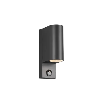 Roya seinalamp, antratsiit, 22 cm, 7 cm, 11,8 cm, survealumiinium (214260242) - Valgustus Luminance'ilt