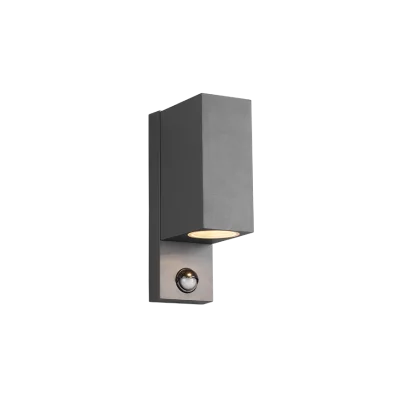 Roya seinalamp, antratsiit, 22 cm, 7 cm, 11,8 cm, survealumiinium (214269242) - Valgustus Luminance'ilt