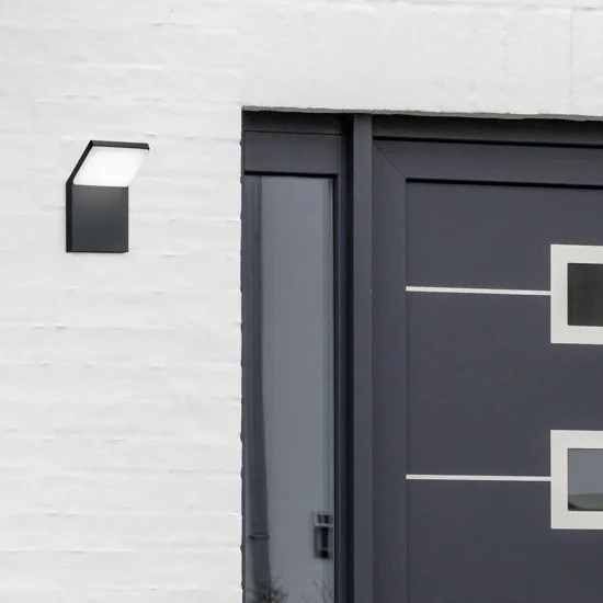 Pearl seinalamp, antratsiit, 16 cm, 10 cm, 10,5 cm, survealumiinium (221160142) - Valgustus Luminance'ilt