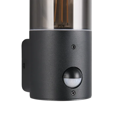 Hoosic seinalamp, matt must, 17,5 cm, 8,5 cm, 11,8 cm, survealumiinium (222260132) - Valgustus Luminance'ilt