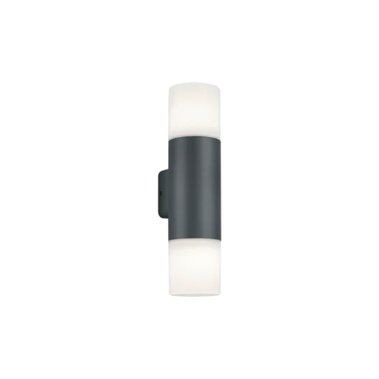 Hoosic seinalamp, antratsiit, 33 cm, 8,5 cm, 11,8 cm, survealumiinium (224060242) - Valgustus Luminance'ilt