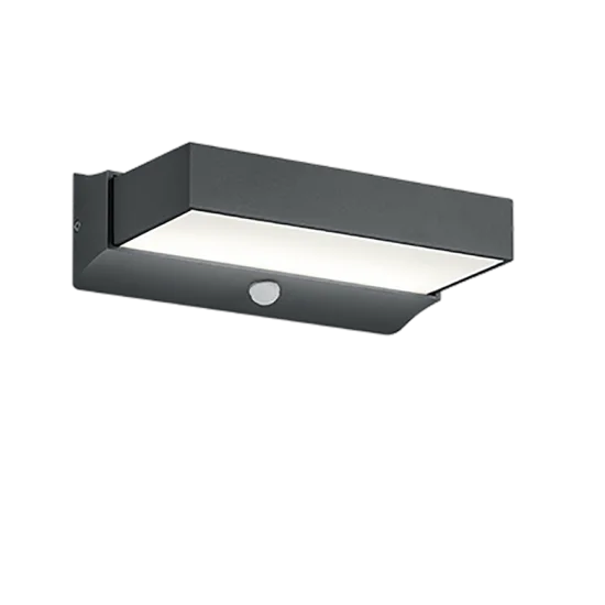 Cuando seinalamp, antratsiit, 7 cm, 23,2 cm, 13,5 cm, survealumiinium (226669242) - Valgustus Luminance'ilt