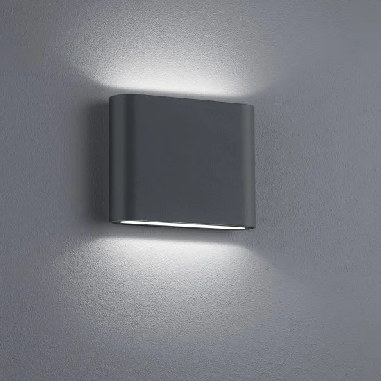 Thames II seinalamp, antratsiit, 9 cm, 11,5 cm - Valgustus Luminance'ilt