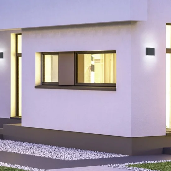 Thames II seinalamp, antratsiit, 9 cm, 11,5 cm - Valgustus Luminance'ilt