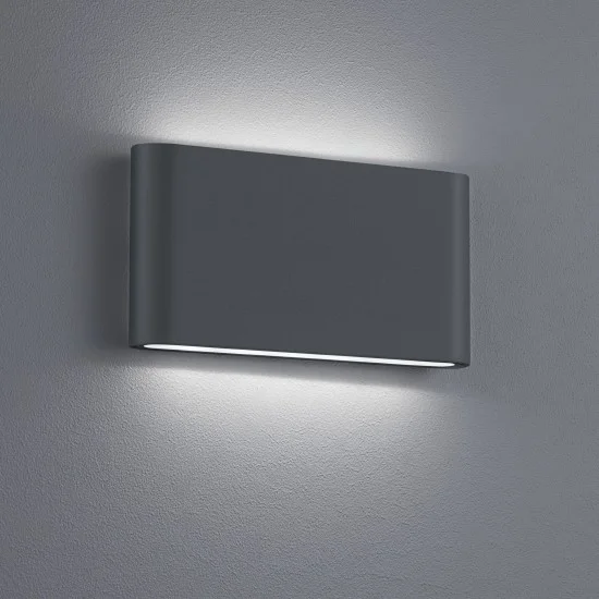 Thames II seinalamp, antratsiit, 9 cm, 17,5 cm - Valgustus Luminance'ilt