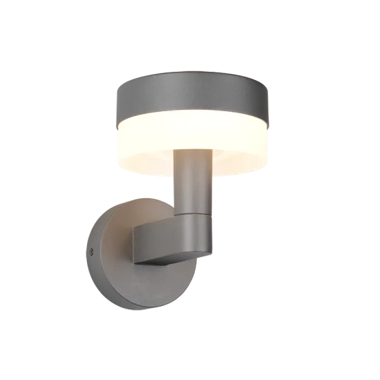 Mackenzie seinalamp, antratsiit, 22,5 cm, 16,5 cm, 22 cm, survealumiinium (230561142) - Valgustus Luminance'ilt