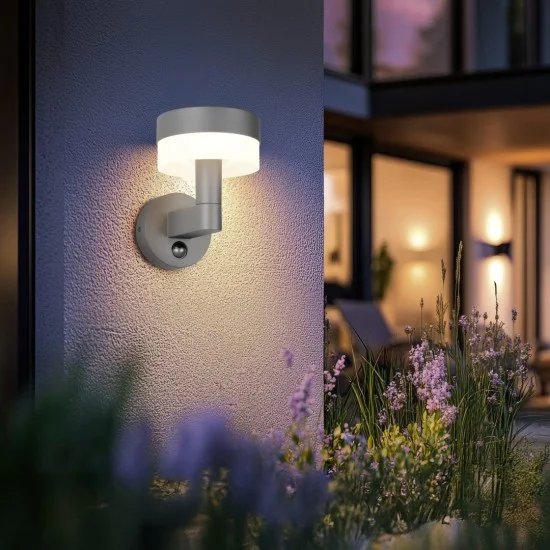 Mackenzie seinalamp, antratsiit, 22,5 cm, 16,5 cm, 22 cm, survealumiinium (230569142) - Valgustus Luminance'ilt