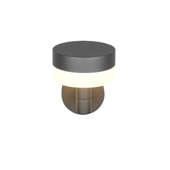 Mackenzie seinalamp, antratsiit, 22,5 cm, 16,5 cm, 22 cm, survealumiinium (230569142) - Valgustus Luminance'ilt