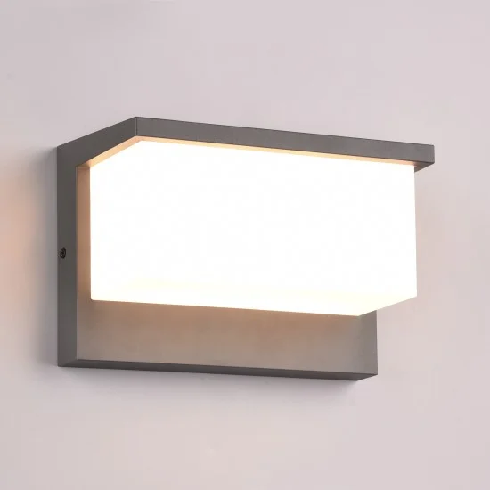 Nestos seinalamp, antratsiit, 15 cm, 23 cm, 12 cm, survealumiinium (240960142) - Valgustus Luminance'ilt