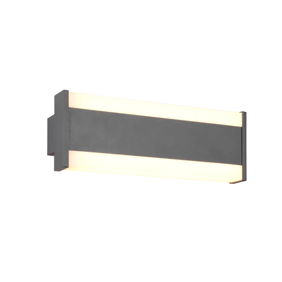 Dawson seinalamp, antratsiit, 10,7 cm, 30 cm - Valgustus Luminance'ilt