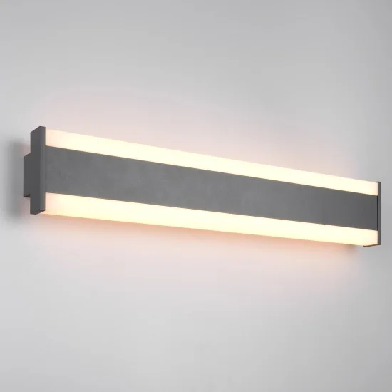 Dawson seinalamp, antratsiit, 10,7 cm, 60 cm - Valgustus Luminance'ilt