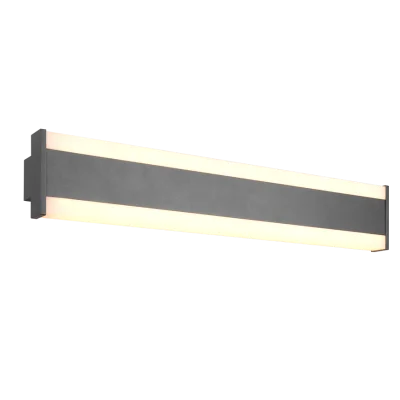 Dawson seinalamp, antratsiit, 10,7 cm, 60 cm - Valgustus Luminance'ilt