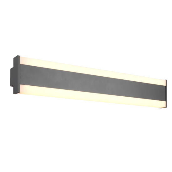 Dawson seinalamp, antratsiit, 10,7 cm, 60 cm - Valgustus Luminance'ilt