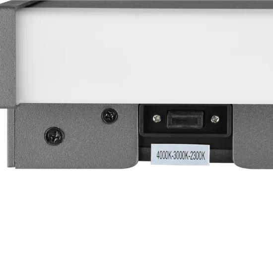 Dawson seinalamp, antratsiit, 10,7 cm, 60 cm - Valgustus Luminance'ilt