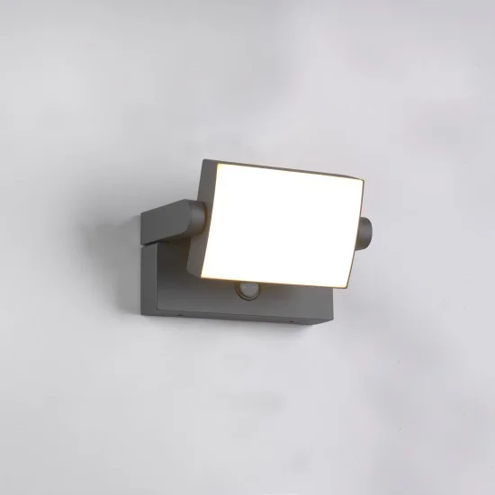 Kansas seinalamp, antratsiit, 10 cm, 20 cm, 15 cm, survealumiinium (246869142) - Valgustus Luminance'ilt