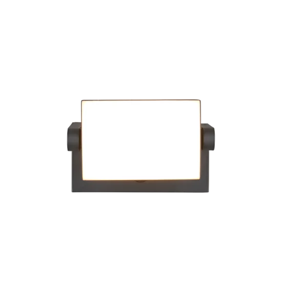 Kansas seinalamp, antratsiit, 10 cm, 20 cm, 15 cm, survealumiinium (246869142) - Valgustus Luminance'ilt