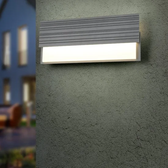 Mariza seinalamp, antratsiit, 17 cm - Valgustus Luminance'ilt